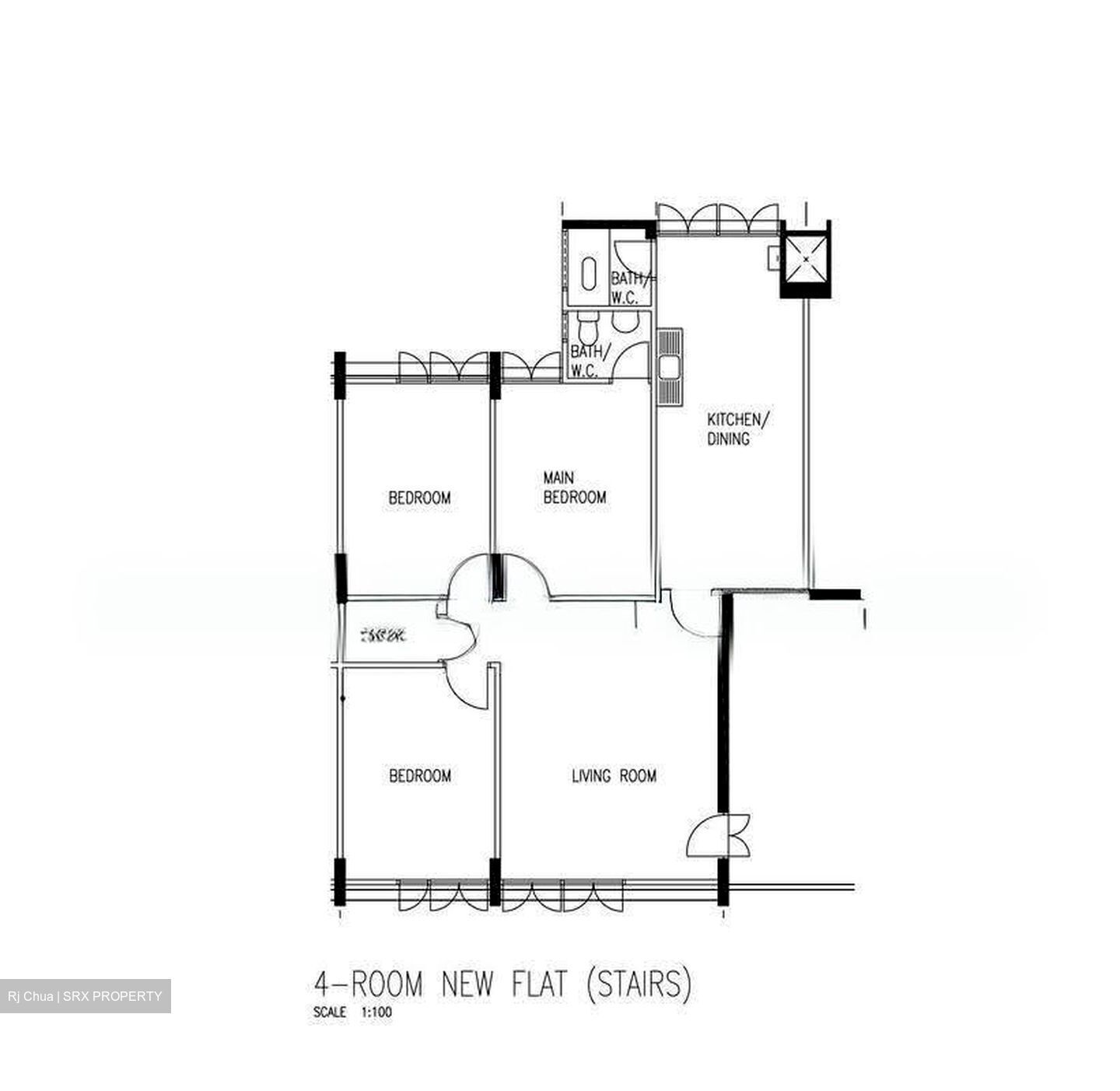 Blk 130 Bedok North Street 2 (Bedok), HDB 4 Rooms #628595881